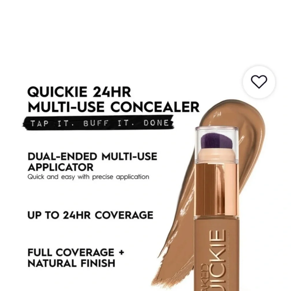 Urban Decay New Stay Naked Quickie Multi-Use Concealer In 80WO Deep Warm Orange